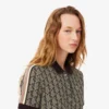 Slim Fit Monogram polojurk voor dames
