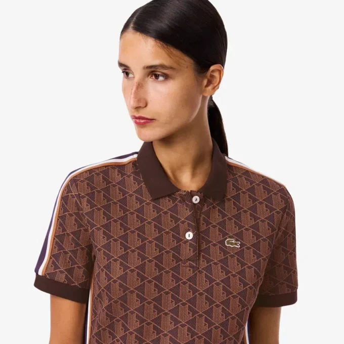 Slim Fit Monogram polojurk voor dames