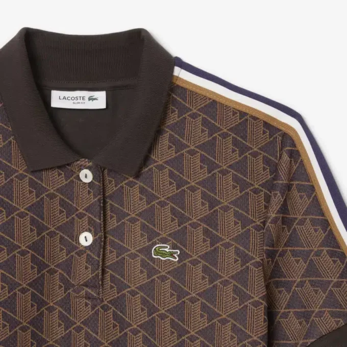 Slim Fit Monogram polojurk voor dames
