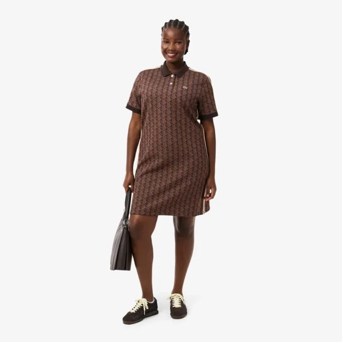 Slim Fit Monogram polojurk voor dames