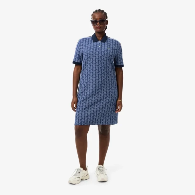 Slim Fit Monogram polojurk voor dames
