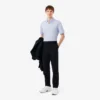 Slim fit overhemd met korte mouwen
