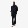 Slim fit overhemd met korte mouwen