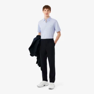 Slim fit overhemd met korte mouwen