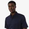 Slim fit overhemd met korte mouwen