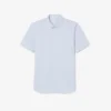 Slim fit overhemd met korte mouwen