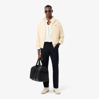 Slim fit overhemd van katoenmix