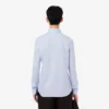 Slim fit overhemd van katoenmix