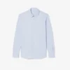 Slim fit overhemd van katoenmix