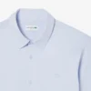 Slim fit overhemd van katoenmix