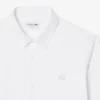 Slim fit overhemd van katoenmix