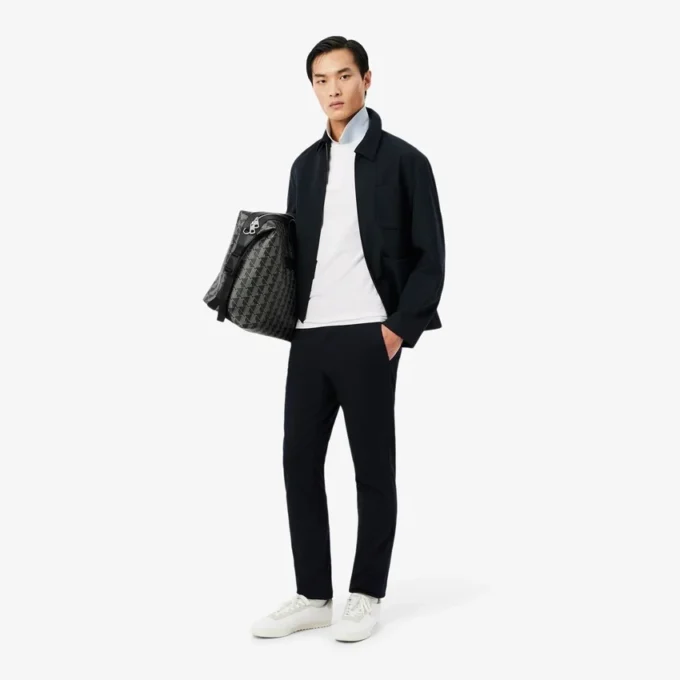 Slim Fit Piqué-polo met merklogo
