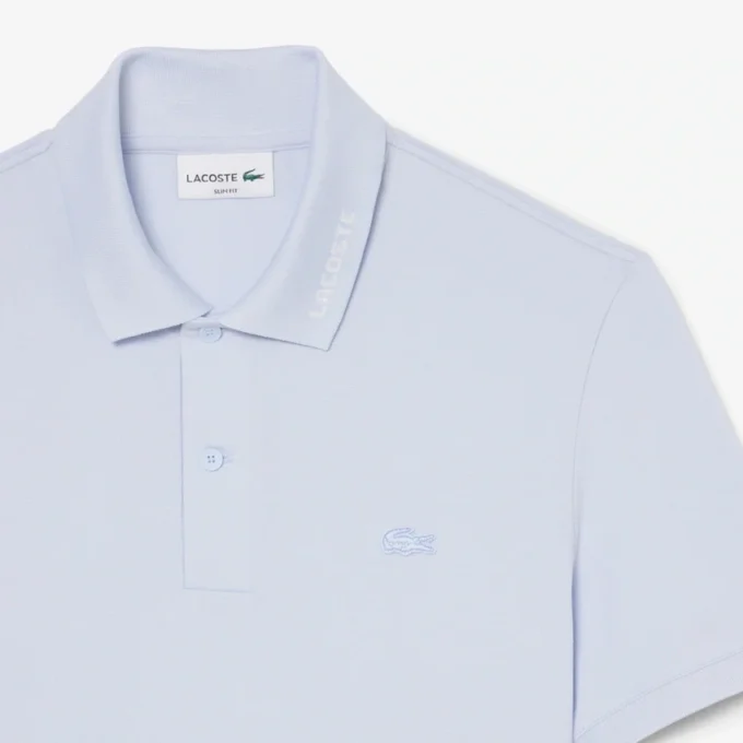 Slim Fit Piqué-polo met merklogo