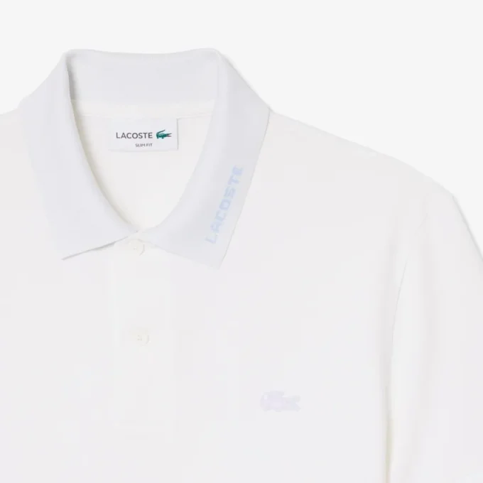 Slim Fit Piqué-polo met merklogo