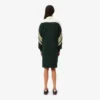 Slim fit piquéjurk voor dames, gemaakt in Frankrijk