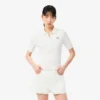 Slim fit Pointelle L.12.D-Polo voor dames