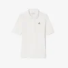 Slim fit Pointelle L.12.D-Polo voor dames