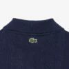 Slim fit Pointelle L.12.D-Polo voor dames