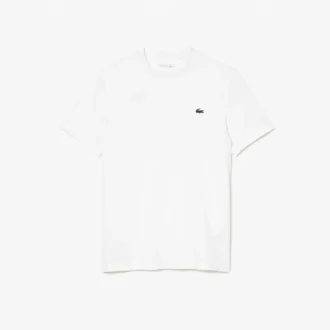 Slim fit sport-T-shirt van stretchjersey voor heren