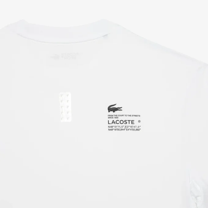 Slim fit sport-T-shirt van stretchjersey voor heren
