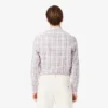 Slim fit stretch geruit herenoverhemd Slim fit stretch geruit herenoverhemd