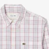 Slim fit stretch geruit herenoverhemd Slim fit stretch geruit herenoverhemd