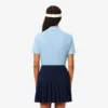 Slim fit stretch golfpolo met UV-bescherming voor dames