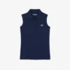 Slim fit stretch golfpolo met UV-bescherming voor dames