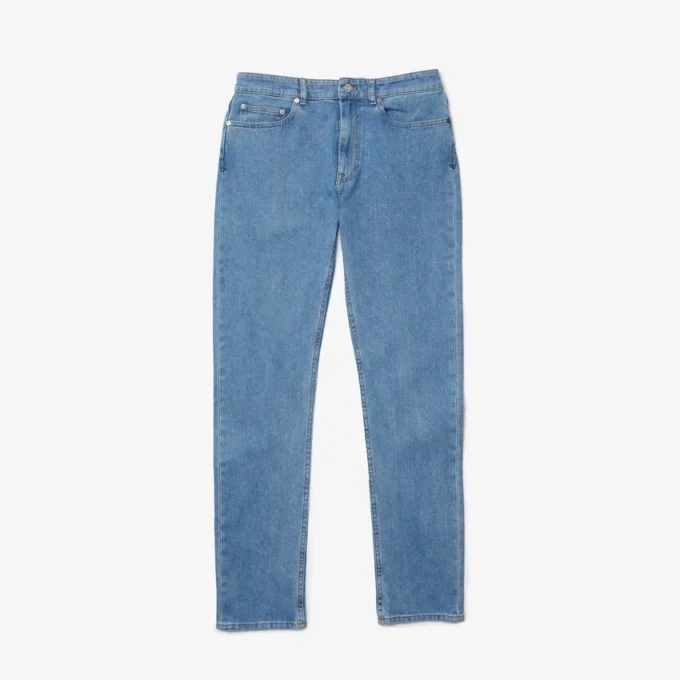 Slim fit stretch katoenen denim jeans voor heren