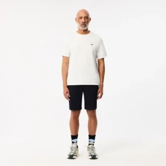 Slim fit stretch katoenen shorts voor heren