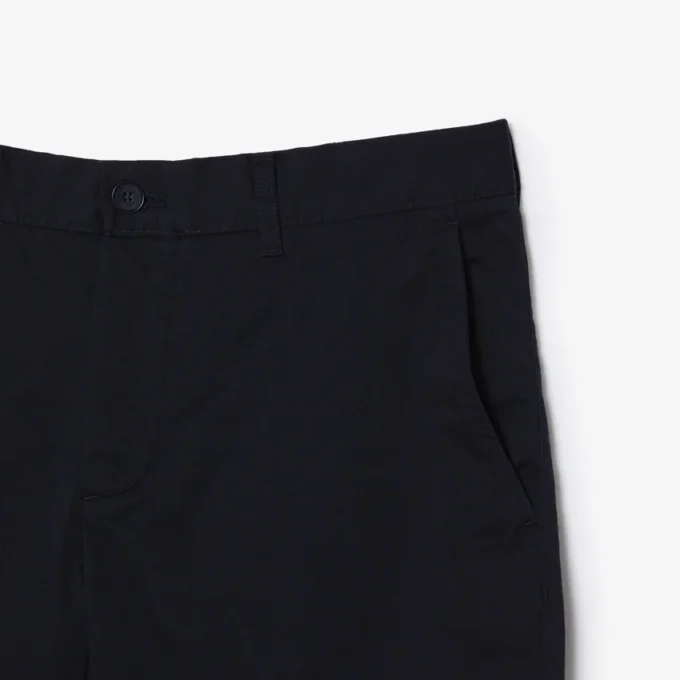 Slim fit stretch katoenen shorts voor heren