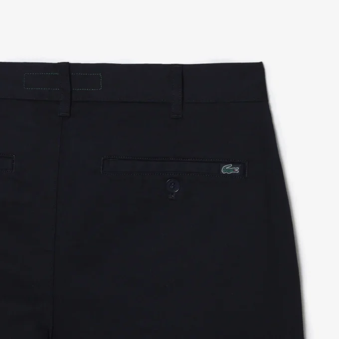 Slim fit stretch katoenen shorts voor heren