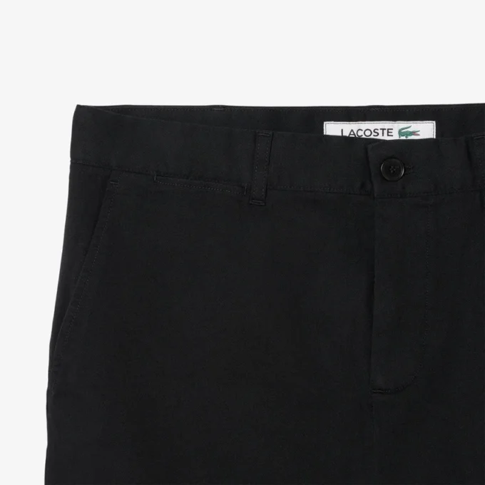 Slim fit stretch katoenen shorts voor heren