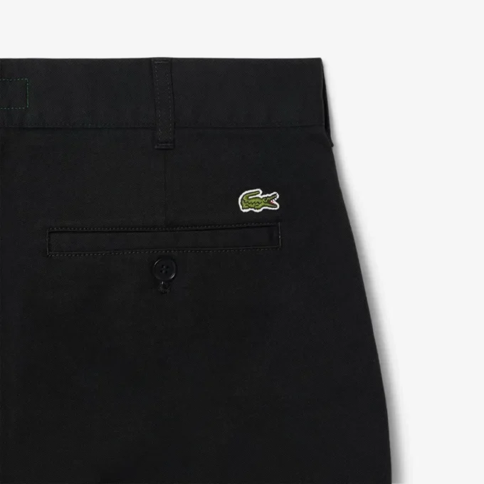 Slim fit stretch katoenen shorts voor heren