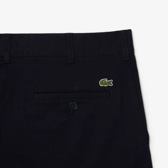 Slim fit stretch katoenen shorts voor heren