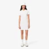 Slim fit stretch mini piqué Polo jurk voor dames