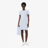 Slim fit stretch mini piqué Polo jurk voor dames