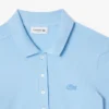 Slim fit stretch mini piqué Polo jurk voor dames