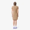 Slim fit stretch mini piqué Polo jurk voor dames