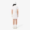 Slim fit stretch mini piqué Polo jurk voor dames
