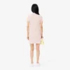Slim fit stretch mini piqué Polo jurk voor dames