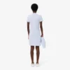 Slim fit stretch mini piqué Polo jurk voor dames