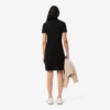 Slim fit stretch mini piqué Polo jurk voor dames
