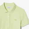 Slim fit stretch mini piqué Polo jurk voor dames