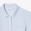 Slim fit stretch mini piqué Polo jurk voor dames
