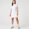 Slim fit stretch mini piqué Polo jurk voor dames
