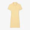Slim fit stretch mini-Polo-jurk voor dames