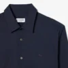 Slim fit stretch overhemd met knopen voor heren