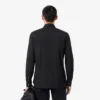 Slim fit stretch overhemd met knopen voor heren