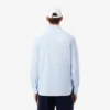 Slim fit stretch overhemd met knopen voor heren